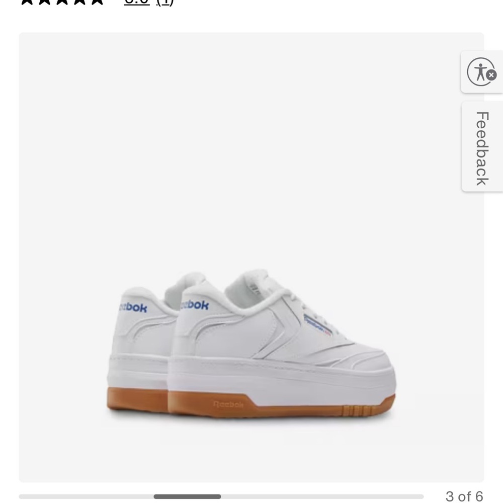 Reebok Classics Platform Sneakers Without Shoelac… - image 6